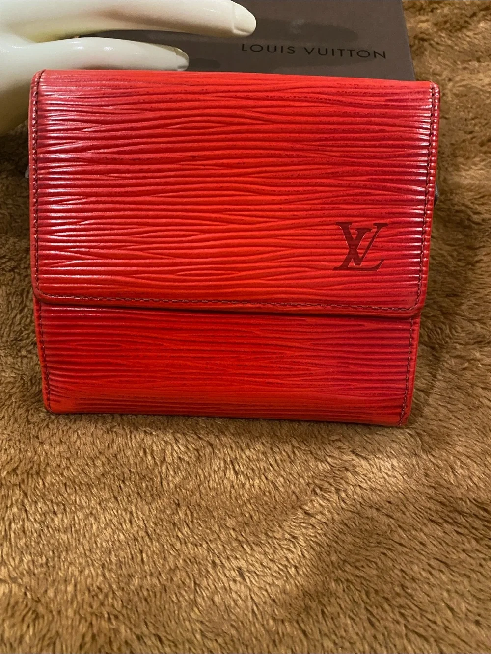 Louis Vuitton triple compact wallet